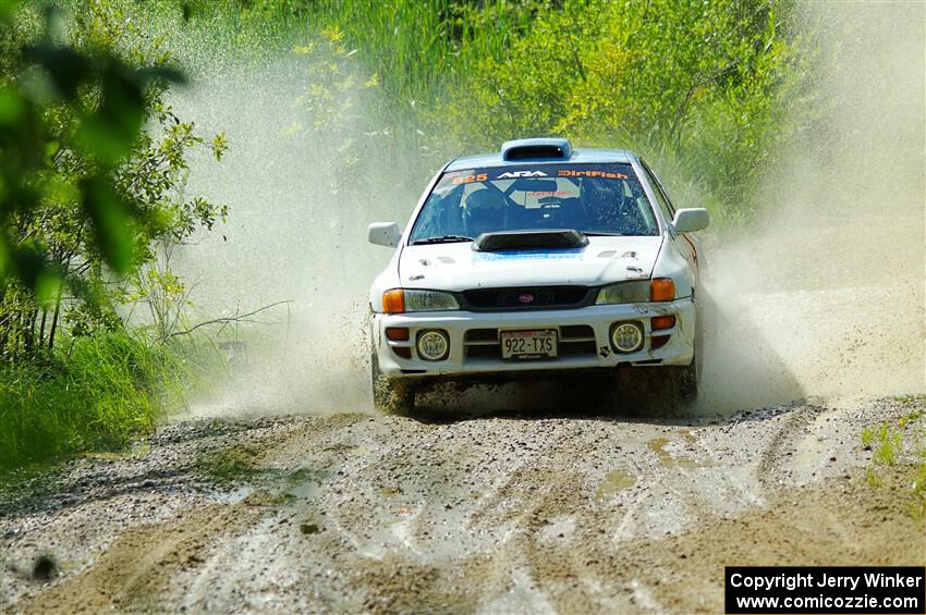 Tyler Matalas / Dustin Sharkozy Subaru Impreza LX on SS12, Height o' Land II.