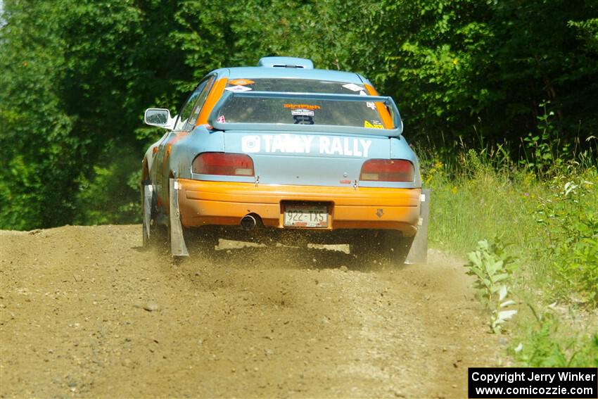 Tyler Matalas / Dustin Sharkozy Subaru Impreza LX on SS12, Height o' Land II.