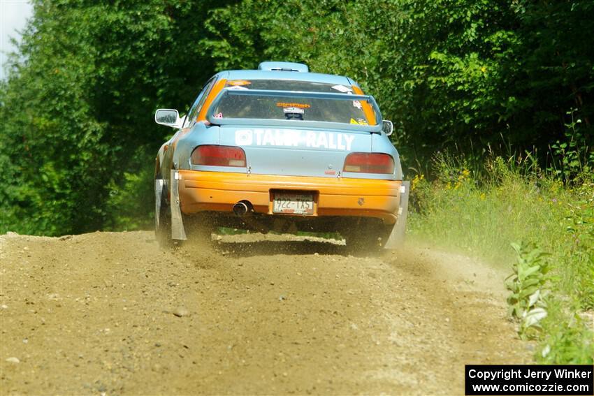 Tyler Matalas / Dustin Sharkozy Subaru Impreza LX on SS12, Height o' Land II.