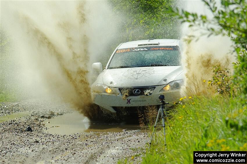 Nathan Odle / Elliot Odle Lexus IS250 on SS12, Height o' Land II.