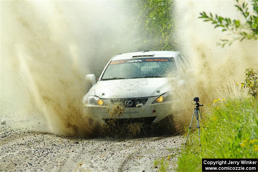 Nathan Odle / Elliot Odle Lexus IS250 on SS12, Height o' Land II.