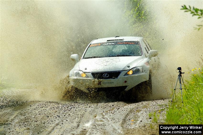 Nathan Odle / Elliot Odle Lexus IS250 on SS12, Height o' Land II.