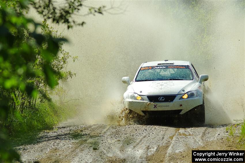 Nathan Odle / Elliot Odle Lexus IS250 on SS12, Height o' Land II.