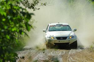 Nathan Odle / Elliot Odle Lexus IS250 on SS12, Height o' Land II.