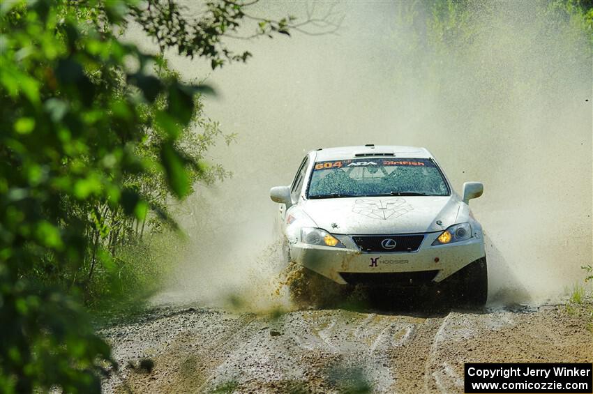 Nathan Odle / Elliot Odle Lexus IS250 on SS12, Height o' Land II.