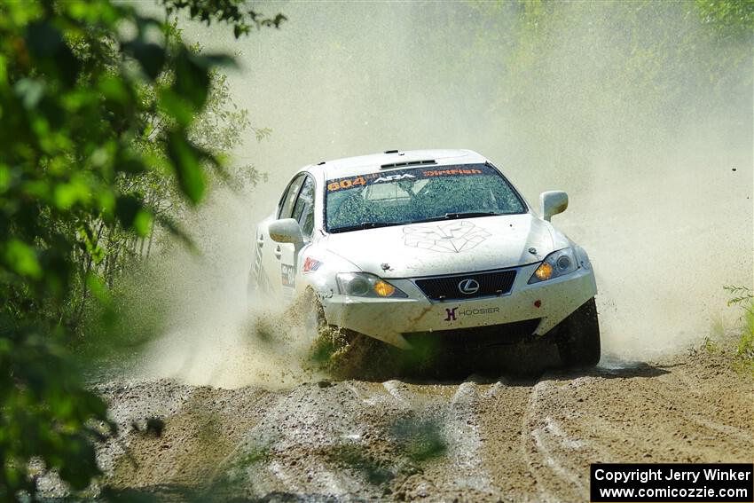 Nathan Odle / Elliot Odle Lexus IS250 on SS12, Height o' Land II.