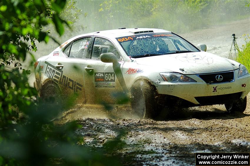 Nathan Odle / Elliot Odle Lexus IS250 on SS12, Height o' Land II.