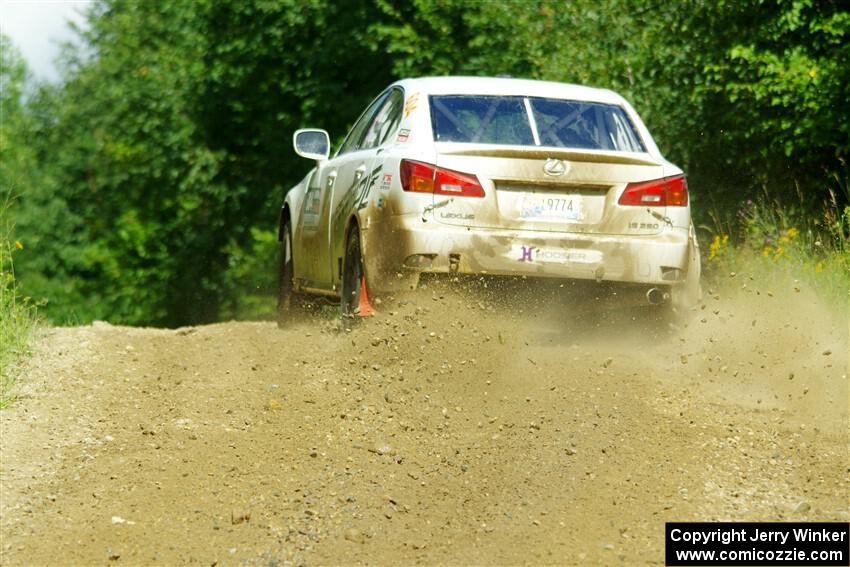 Nathan Odle / Elliot Odle Lexus IS250 on SS12, Height o' Land II.