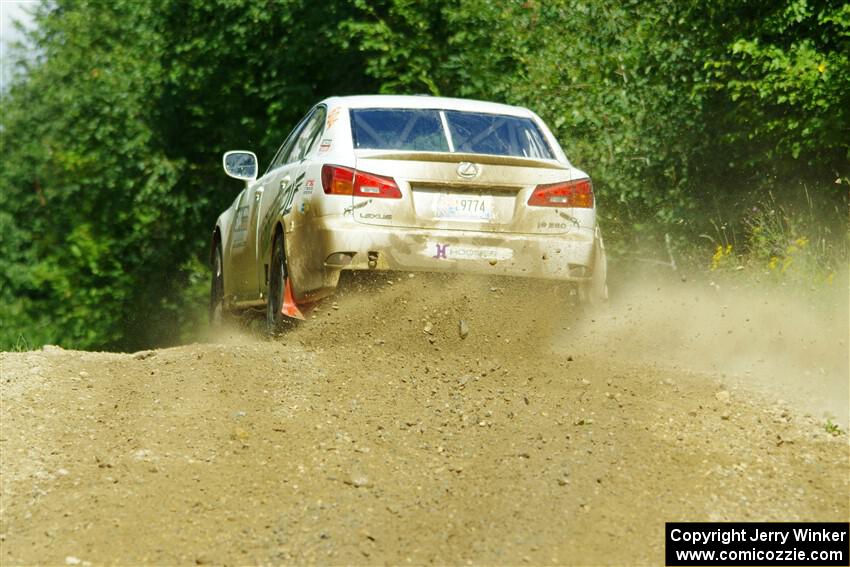 Nathan Odle / Elliot Odle Lexus IS250 on SS12, Height o' Land II.