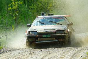 Bret Hunter / Kubo Kordisch Honda CRX on SS12, Height o' Land II.