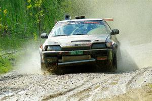 Bret Hunter / Kubo Kordisch Honda CRX on SS12, Height o' Land II.