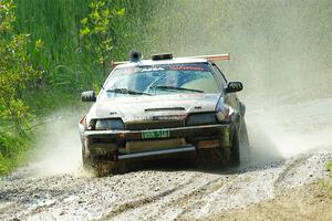 Bret Hunter / Kubo Kordisch Honda CRX on SS12, Height o' Land II.