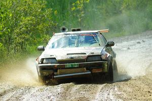 Bret Hunter / Kubo Kordisch Honda CRX on SS12, Height o' Land II.