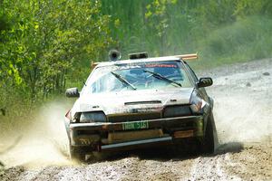 Bret Hunter / Kubo Kordisch Honda CRX on SS12, Height o' Land II.