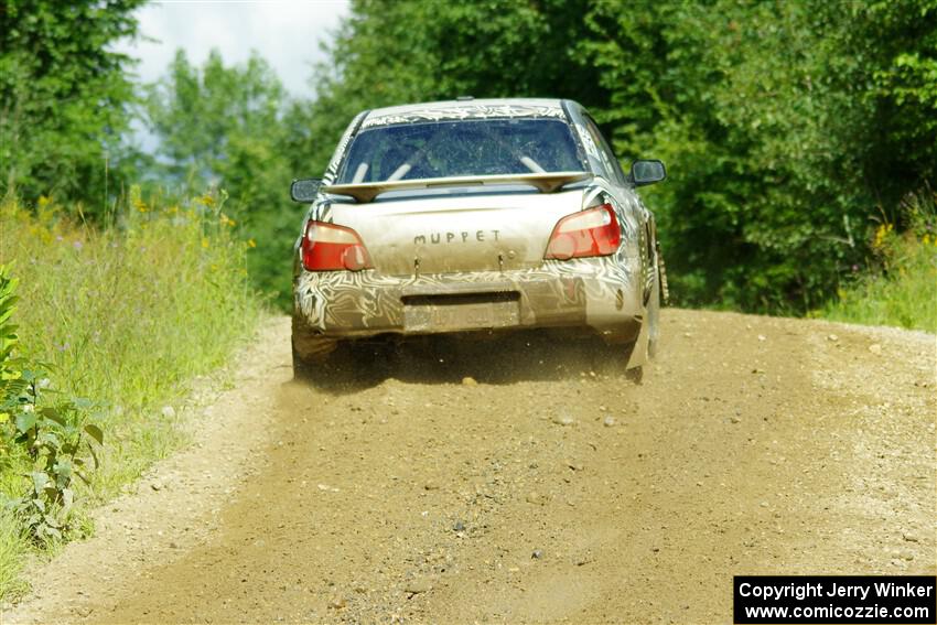 David Peretz / Brandon Panek Subaru Impreza 2.5RS on SS12, Height o' Land II.