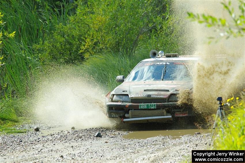 Bret Hunter / Kubo Kordisch Honda CRX on SS12, Height o' Land II.