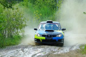 Colin Gleason / Quinn Trumbower Subaru Impreza 2.5RS on SS12, Height o' Land II.