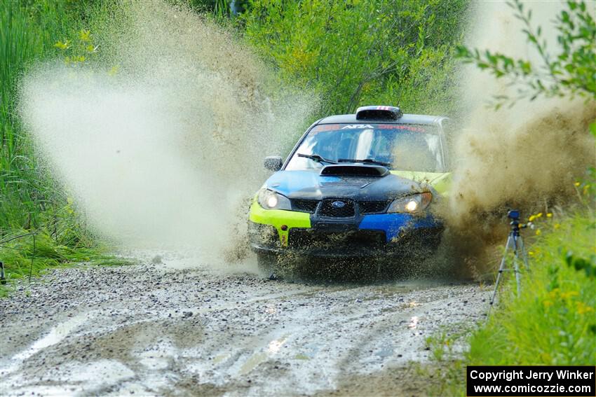 Colin Gleason / Quinn Trumbower Subaru Impreza 2.5RS on SS12, Height o' Land II.