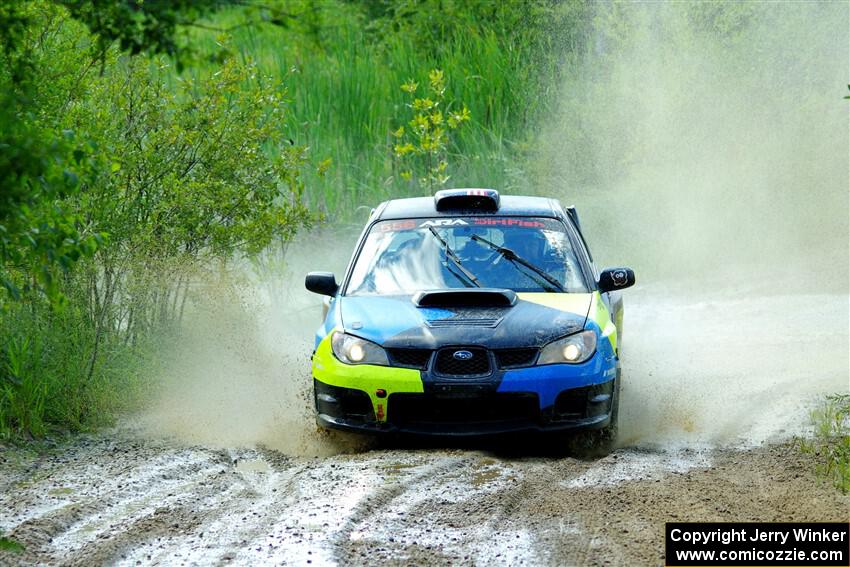 Colin Gleason / Quinn Trumbower Subaru Impreza 2.5RS on SS12, Height o' Land II.