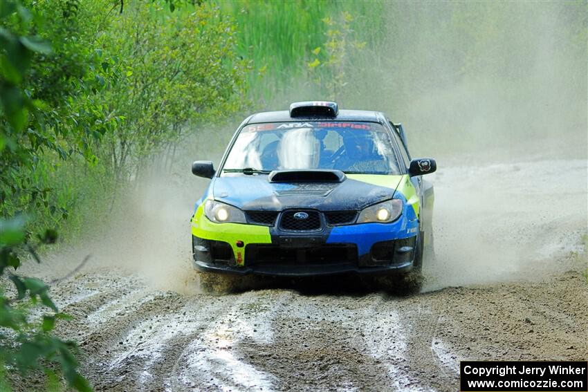 Colin Gleason / Quinn Trumbower Subaru Impreza 2.5RS on SS12, Height o' Land II.