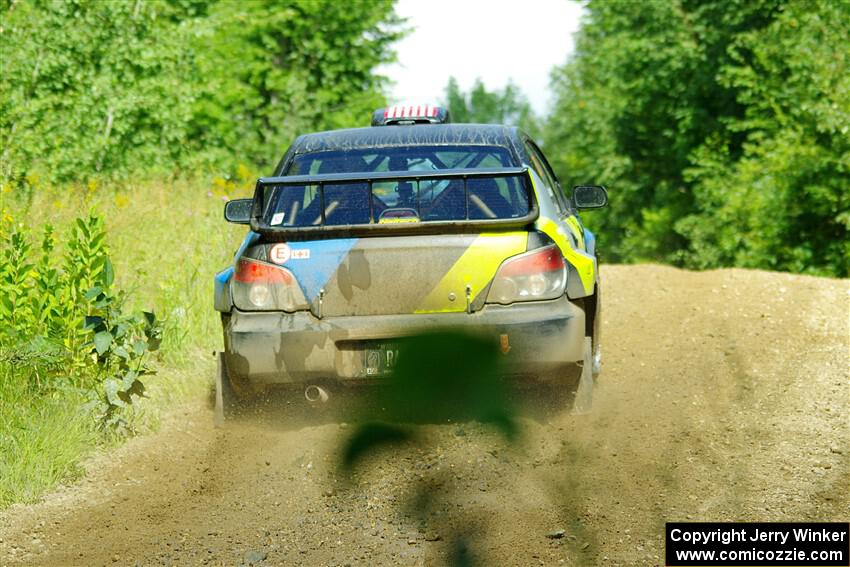 Colin Gleason / Quinn Trumbower Subaru Impreza 2.5RS on SS12, Height o' Land II.