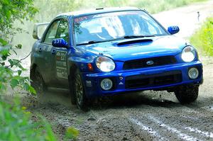 Kristen Tabor / Jan Tabor Subaru WRX on SS12, Height o' Land II.