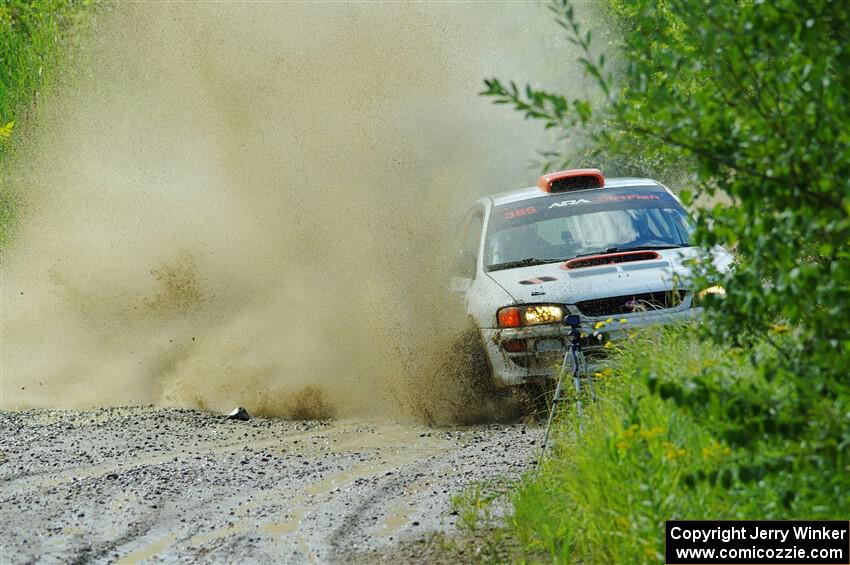 Richard Donovan / Greg Donovan Subaru Impreza on SS12, Height o' Land II.