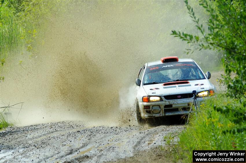 Richard Donovan / Greg Donovan Subaru Impreza on SS12, Height o' Land II.