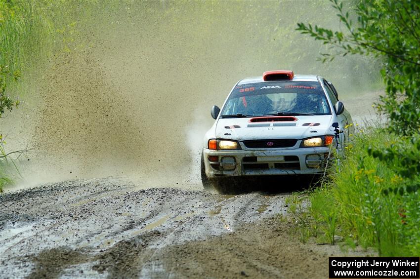 Richard Donovan / Greg Donovan Subaru Impreza on SS12, Height o' Land II.