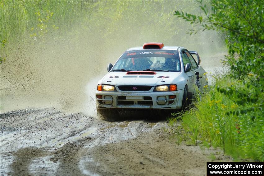 Richard Donovan / Greg Donovan Subaru Impreza on SS12, Height o' Land II.