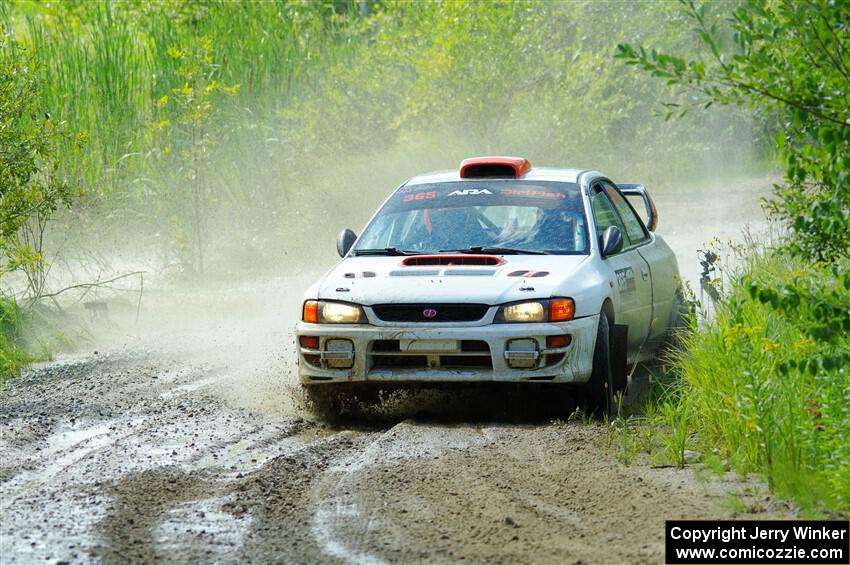 Richard Donovan / Greg Donovan Subaru Impreza on SS12, Height o' Land II.