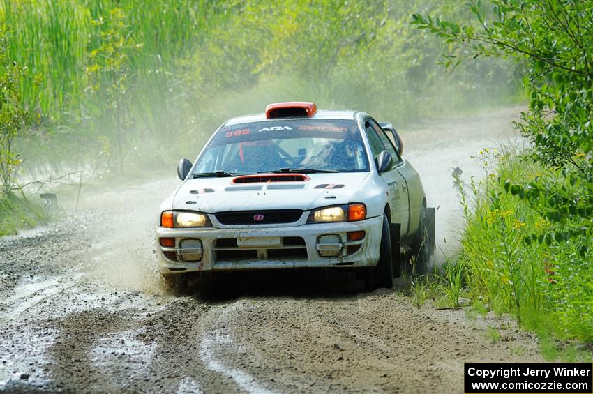 Richard Donovan / Greg Donovan Subaru Impreza on SS12, Height o' Land II.