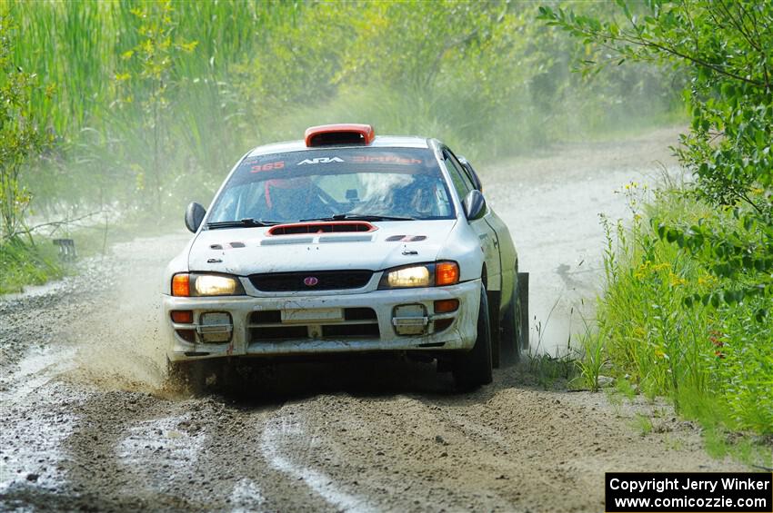 Richard Donovan / Greg Donovan Subaru Impreza on SS12, Height o' Land II.