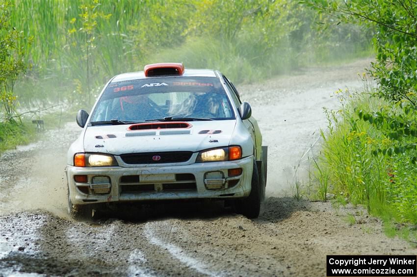 Richard Donovan / Greg Donovan Subaru Impreza on SS12, Height o' Land II.