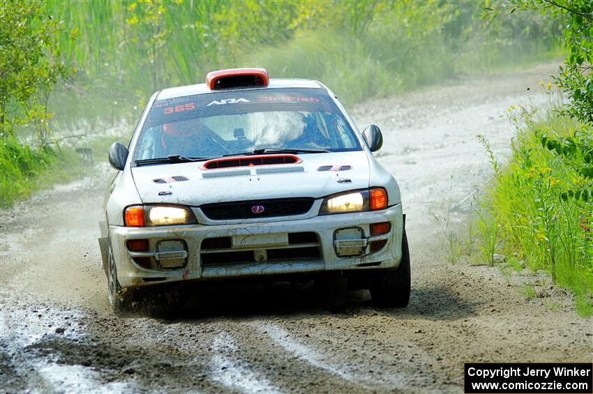 Richard Donovan / Greg Donovan Subaru Impreza on SS12, Height o' Land II.