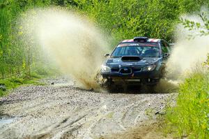 Matt James / Jackie James Subaru Impreza on SS12, Height o' Land II.