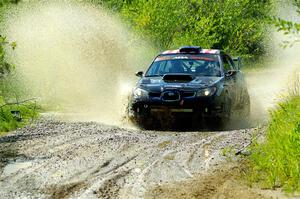 Matt James / Jackie James Subaru Impreza on SS12, Height o' Land II.