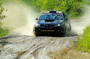 Matt James / Jackie James Subaru Impreza on SS12, Height o' Land II.