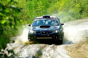 Matt James / Jackie James Subaru Impreza on SS12, Height o' Land II.