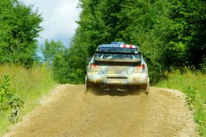 Matt James / Jackie James Subaru Impreza on SS12, Height o' Land II.