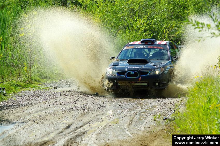 Matt James / Jackie James Subaru Impreza on SS12, Height o' Land II.