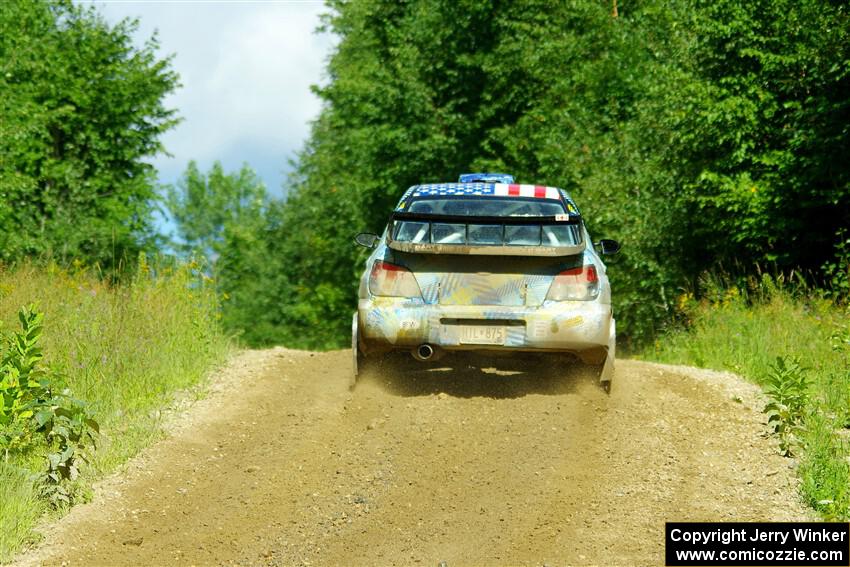 Matt James / Jackie James Subaru Impreza on SS12, Height o' Land II.