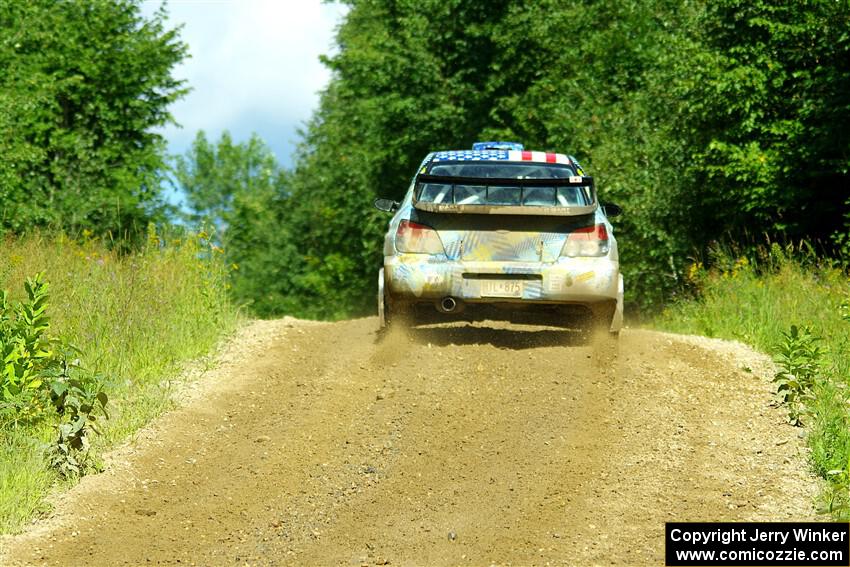 Matt James / Jackie James Subaru Impreza on SS12, Height o' Land II.