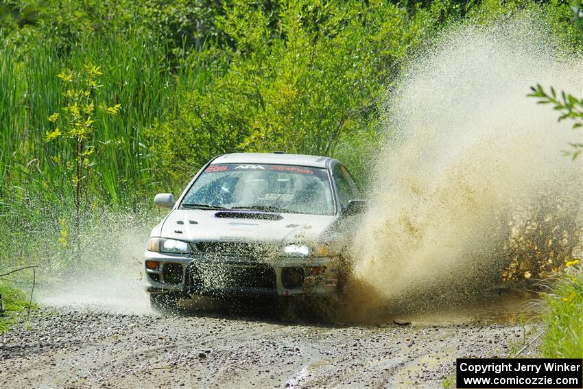 Madelyn Tabor / Sophia McKee Subaru Impreza 2.5RS on SS12, Height o' Land II.