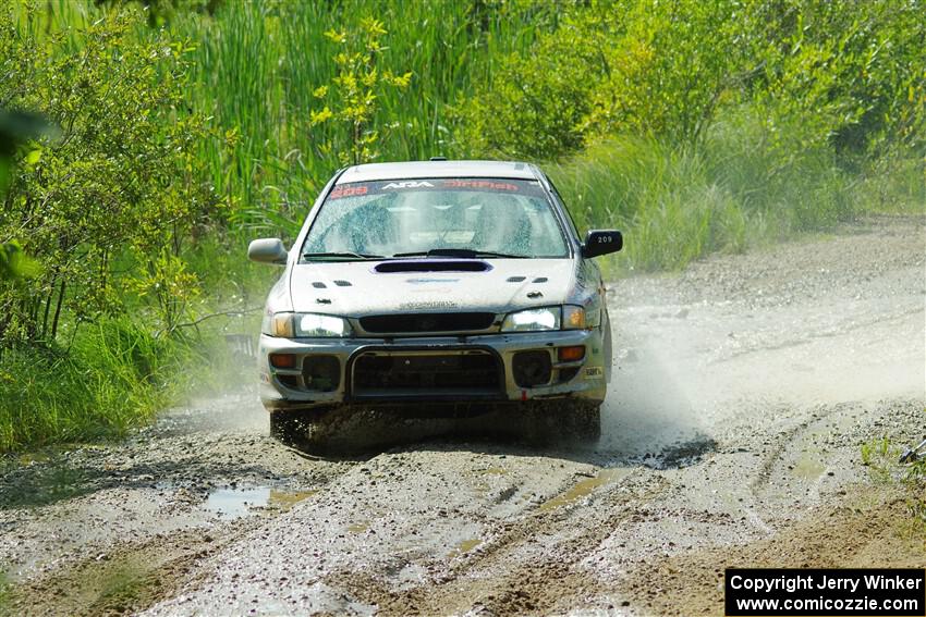 Madelyn Tabor / Sophia McKee Subaru Impreza 2.5RS on SS12, Height o' Land II.