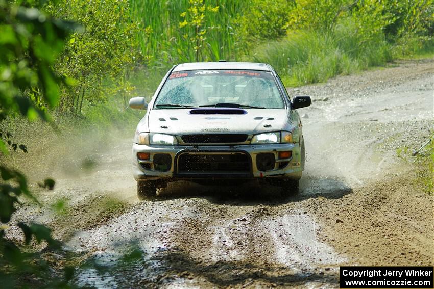 Madelyn Tabor / Sophia McKee Subaru Impreza 2.5RS on SS12, Height o' Land II.