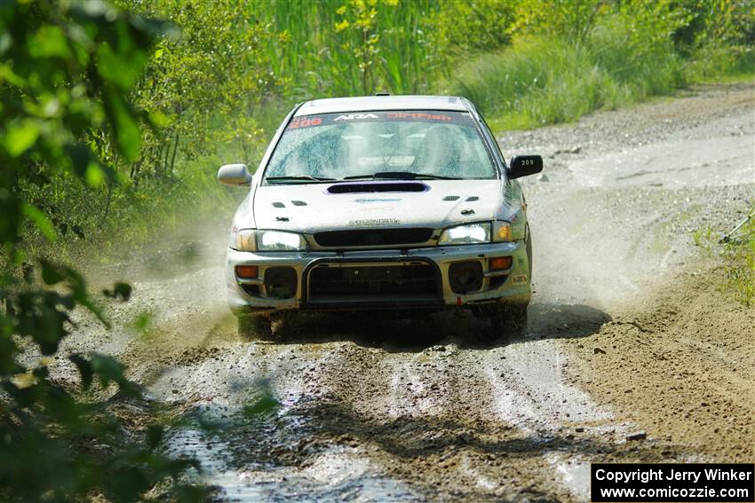 Madelyn Tabor / Sophia McKee Subaru Impreza 2.5RS on SS12, Height o' Land II.