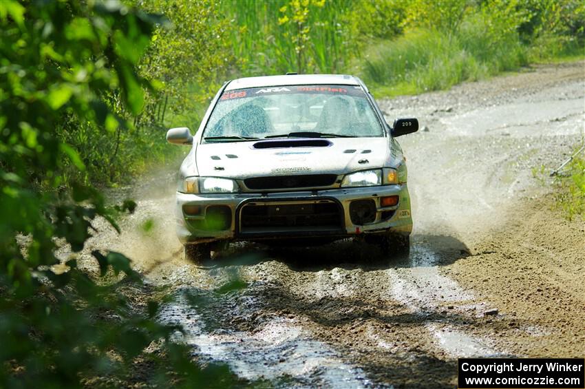 Madelyn Tabor / Sophia McKee Subaru Impreza 2.5RS on SS12, Height o' Land II.