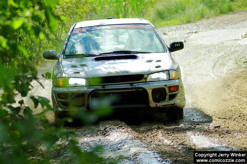 Madelyn Tabor / Sophia McKee Subaru Impreza 2.5RS on SS12, Height o' Land II.