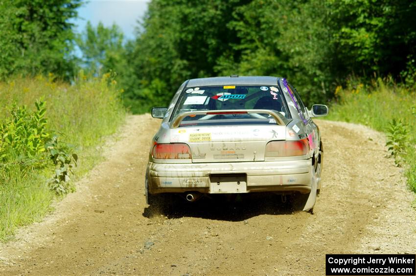 Madelyn Tabor / Sophia McKee Subaru Impreza 2.5RS on SS12, Height o' Land II.